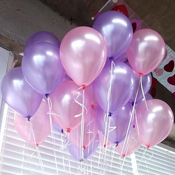 10 ADET 10 İnç 1.5 g İnci Lateks Balonlar 21 Renkler Şişme Düğün Süslemeleri Hava Topu Mutlu Doğum Günü Partisi Malzemeleri Balonlar