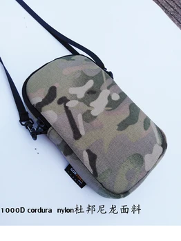 2022SS Cordura Naylon Kumaş basit omuz çantası Rahat Unisex Crossbody Çanta Telefon Paketi Mini Moda bel çantası Göğüs Çanta Çanta