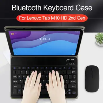Bluetooth Klavye Manyetik Kılıf Için Lenovo Tab M10 HD 2nd Gen 10.1 