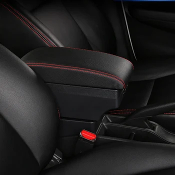 Hyundai Accent için Kol Dayama Kutusu Kol Dirsek İstirahat Araba Merkezi Konsol saklama kutusu Modifikasyon Aksesuarları Bardak Tutucu ile USB Bağlantı Noktası