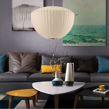 Iskandinav suni çam kozalağı İpek Avizeler Modern Minimalist Sanat lambaları Oturma Odası Yatak Odası yemek masası Dekorasyon LED kolye ışıkları