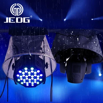 JCDG profesyonel sahne ışıkları yüksek son yağmur kılıfı yağmurluk Par ışık / hareketli kafa ışık