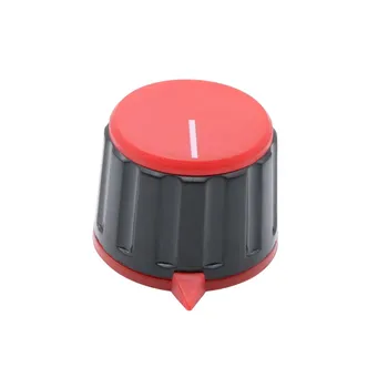 KN21-16-Y - 6.0 Plastik Renk Bant Anahtarı Bakalit Potansiyometre Topuzu Şapka