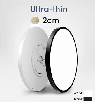 LED Tavan Lambaları Ultra ince Modern Büyük Yatak Odası Aydınlatma Sıcak Beyaz Soğuk Beyaz Nötr ışık Oturma Odası Mutfak İçin