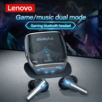 Lenovo XG02 Gürültü İptal Oyun Kulakiçi TWS Bluetooth Kablosuz Kulaklık Düşük Gecikme Dokunmatik Kontrol kablosuz kulaklıklar