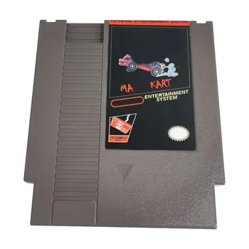 Ma-Kart-Oyun Kartuşu Konsolu Tek kart 72 Pin NTSC ve PAL Oyun Konsolu