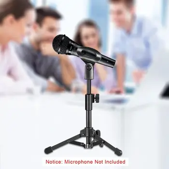 Masa Mikrofon Standı Tripod Küçük Masaüstü mikrofon standı