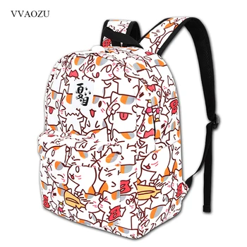 Natsume Yuujinchou Erkek Kadın Sırt Çantası Koleji Orta okul çantası Genç Erkek Kız Laptop Seyahat Schoolbag Mochila Sırt Çantaları