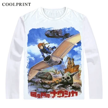 Nausicaa Vadisi Rüzgar T-Shirt Çok tarzı Uzun Kollu Gömlek Miyazaki Hayao Kaze hiçbir Tani hiçbir Naushika Cosplay Gömlek