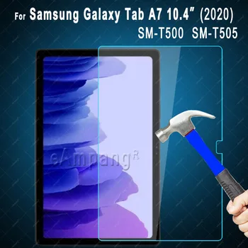Samsung Galaxy Tab için A6 A7 A8 8.0 9.7 10.1 10.5 10.4 T290 T220 T500 T550 T510 T580 X200 P580 Temperli Cam Ekran Koruyucu