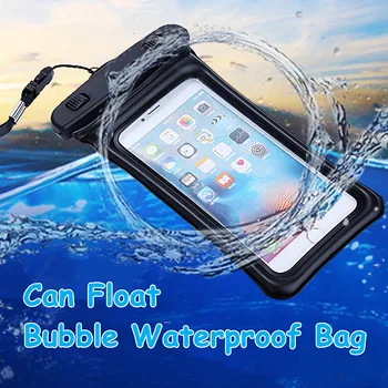 Su geçirmez Çanta Açık Telefon Yüzen Durumda PVC Kılıfı Sualtı Yüzmek Dalış Çantaları Samsung Xiaomi HTC Huawei iPhone 13 12 Max