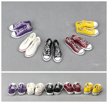 1 çift 4.5 cm Blyth doll gündelik ayakkabı ayakkabı 5 renk için uygun BJD SD Blythe bebek giymek DIY aksesuarları