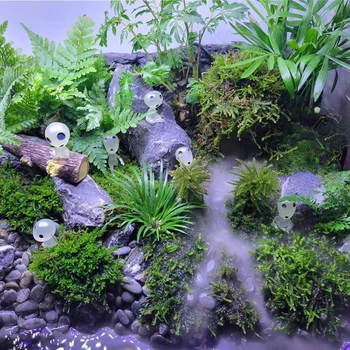 10 Adet Aydınlık Ağaç Elfler Ruhu Prenses Mononoke Mikro Manzara Figürü Süsleme Parlayan Minyatür Bahçe Saksı Dekor Yeni