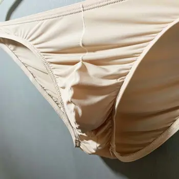 2 adet Yeni moda erkek iç çamaşırı külot seksi şeffaf jakarlı nefes baskı dantel üçgen U dışbükey dantel kenar