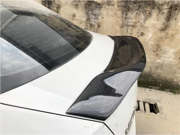 2017 Skoda Octavia araba-şekillendirme R tarzı parlaklık Karbon Fiber/FRP Arka Bagaj Spoyler Kanat Fit -
