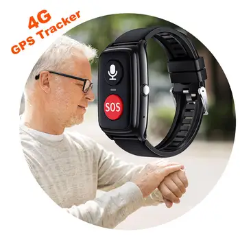 2022 4G akıllı saat Yaşlılar için Kan Basıncı Oksijen Testi nabız monitörü GPS SOS Telefon İzle Yaşlı İnsanlar Koruma Cihazı