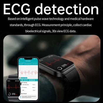 2022 Kan Şekeri akıllı saat Erkekler Kadınlar Kan Basıncı nabız monitörü Spor Smartwatch İzci Hatırlatma Uyku İzleme
