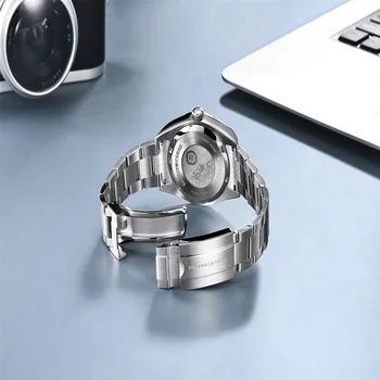 2022 New Pagani Design Top Luxusy Automatische Mechanische Watch 40mm Marke Männer Edelstahl 200m Wasserdichte Relogio Masculino