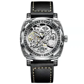 2022New tasarım Mens İzle Üst marka Otomatik erkek Saatler erkekler için Moda Erkek Saat İş Mekanik Kol Saati montre homme