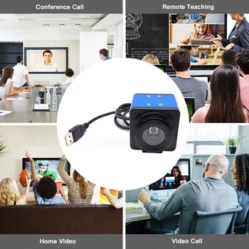 4K Full HD USB Web Otomatik Odaklama PC Kamera 8MP IMX179 Sensörü Geniş Açı Hiçbir Bozulma Lens Video Canlı Konferans