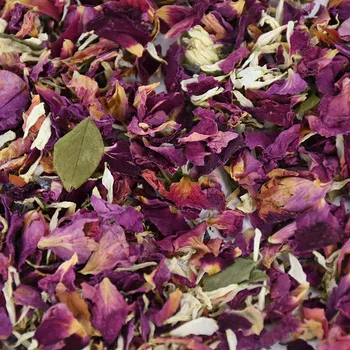 5 Paket Doğal Kurutulmuş Gül Çiçek Yaprakları Konfeti Düğün Parti Dekorasyon Biyobozunur Gerçek Çiçek Petal DIY El Yapımı Malzemeleri