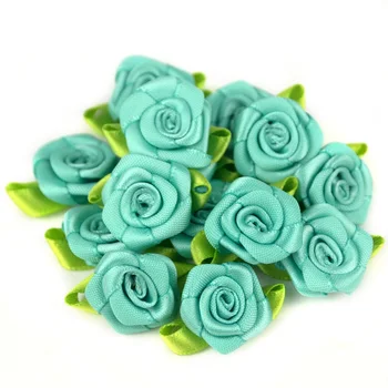 50 adet / grup 2CM Yapay İpek Mini Gül Çiçek Başları Yapmak Saten Kurdele El Yapımı DIY Craft Scrapbooking Düğün Dekorasyon İçin