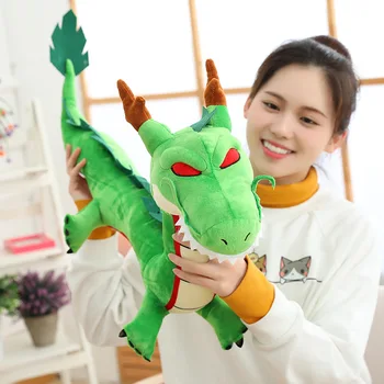 80/100cm dragon topu Doldurulmuş hayvan peluş oyuncak Shenron Ejderha Anime Toprak Ejderha Bebek İng Ejderha doğum günü hediyesi Erkek Çocuklar İçin