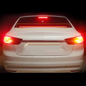 90 / 100cm Araba Styling Yüksek Arka Ek Stop Lambaları Dönüş Sinyali İle Çalışan ışık Evrensel Otomatik Fren Esnek LED şeritler