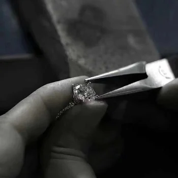 Aazuo özelleştirmek Bağlantı 18 k Küpe Yakut ve elmas 9. 5x11mm bağlantı 2