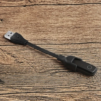 AKBNSTED USB Hızlı şarj kablosu Klip Dock Huawei Onur Band 4 Koşu Baskı akıllı saat İçin Huawei Bant 3e / 4e şarj standı