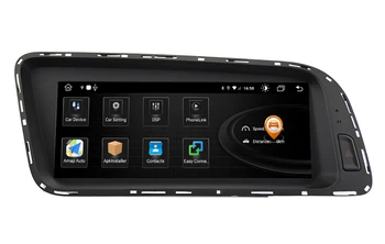 Android 10.1 Araba Multimedya Oynatıcı GPS Navigasyon için Audi Q5 2009-2017 Otomatik Stereo Radyo Video CarPlay Ayna Ekran