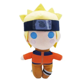 Anime Naruto Peluş Kakashi Uzumaki Sasuke Gaara Karikatür Uzumaki Naruto Yumuşak Doldurulmuş Oyuncaklar Ninja Bebek Doğum Günü noel hediyesi