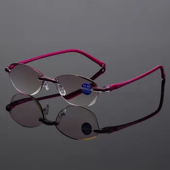 Anti mavi Işın okuma gözlüğü Bayan Kadın elmas kesim Hipermetrop Gözlük Gözlük +0 +1.0 +1.5 +2.0 +2.5 +3.0 +3.5 + 4.0
