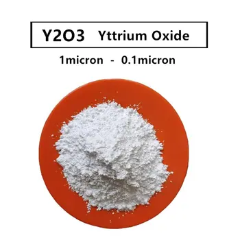 Ar-Ge Ultra İnce Nano Tozlar için Y2O3 Tozu Yüksek Saflıkta %99.9 İtriyum Oksit yaklaşık 1 mikron-0.1 mikron
