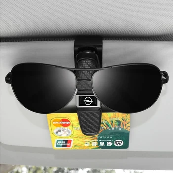 Araba Gözlük Tutucu Gözlük Depolama Klip Güneşlik Gözlük Kutusu Araba Aksesuarları için Opel Astra G H J K Corsa D Vectra C Zafira B