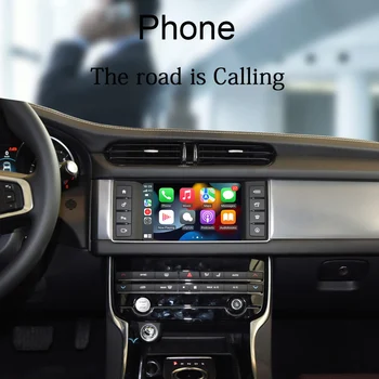 Araba Kablosuz Oynatıcı Otomatik Android için Fit JAGUAR / Land Rover Bosch Kafa Ünitesi 8 İnç Ekran, dekoder Kutusu Arayüzü Güçlendirme Kiti