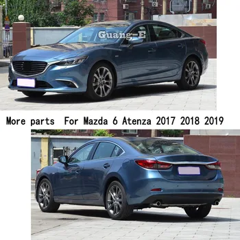 Araba Vücut şekillendirici Kapak Sticker Trim Kapı iç kol Kase Çerçeve Mazda6 Mazda 6 Atenza 2017 2018 2019
