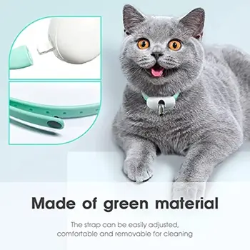 ATUBAN Elektrikli Akıllı Eğlenceli Yaka Yavru Kedi için, Eğlenceli Kedi Yaka Giyilebilir lazer kedi Oyuncaklar, Elektronik Eğitim Oyuncak Yaka