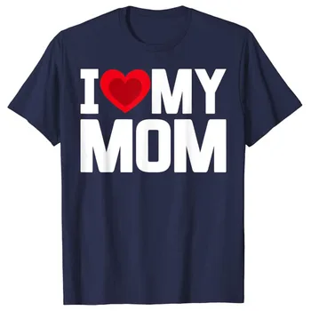 Ben Kalp Benim Anne Aşk Benim Anne Mutlu anneler Günü Aile Kıyafet T-Shirt Hediyeler Kızı ve Oğlu Atasözü Alıntı Grafik Tee Tops