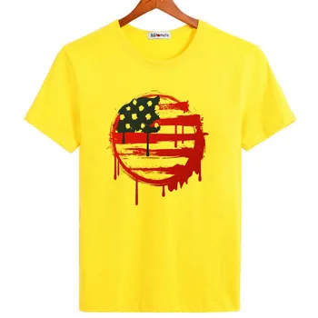 BGtomato 3D Amerikan Bayrağı T-Shirt Erkekler için Yaz serin Üstleri kısa kollu casual Gömlek Marka kaliteli rahat Tees