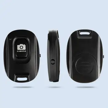 Bluetooth uyumlu Uzaktan Kumanda Düğmesi Kablosuz Denetleyici Zamanlayıcı Kamera Sopa Deklanşör Monopod Selfie ıos için