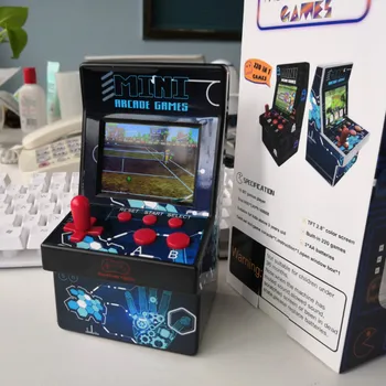 Cdragon 16 bit Mini Arcade Retro Konsolu El Taşınabilir Klasik Oyun Joystick Popüler Oyuncu İle 200 Oyunları Damla Nakliye