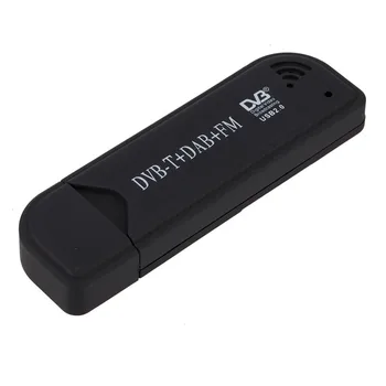 Dijital TV çubuk mini PC USB 2.0 DVB-T DAB FM anteni Alıcısı Mini SDR Video Dongle Ev Televizyon Oyun Dekorasyon