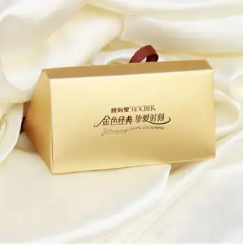 Düğün Iyilik ve Hediyeler Bebek Duş Kağıt Şeker Kutusu Ferrero Rocher Kutuları Düğün Iyilik Tatlı Hediyeler Çanta Malzemeleri