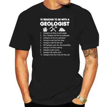 Erkek T-Shirt Jeolog ile birlikte olmak için on neden Kadın t-shirt