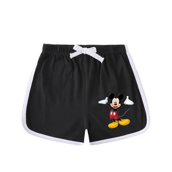 Erkek Şort Çocuklar Örümcek Adam Şort Erkek Çocuk Yaz Mickey Mouse Şort rahat pantolon Pamuk Rahat 1-8Y