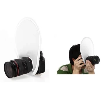Fotoğraf Flaş Lens Difüzör Reflektör Flaş Difüzör Softbox Speedlight Yansıtıcı Kapak İçin Nikon / Sony / Olympus DSLR Kamera