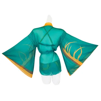 Genshin Darbe MS Hina Cosplay Kostüm Mayo Pelerin Kıyafetler Cadılar Bayramı Karnaval Elbise
