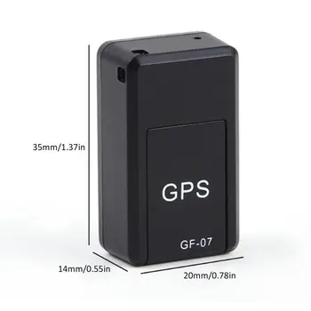 GF07 İzci GPS İzci Minyatür Akıllı Bulucu Araba Anti-hırsızlık Kayıt Güçlü Manyetik Adsorpsiyon