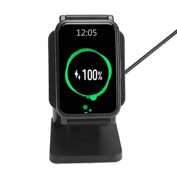 Güç Adaptörü Şarj Cradle Dock Braketi Tabanı için huawei İzle Fit 2 Smartwatch Taşınabilir Hızlı USB Şarj Kablosu